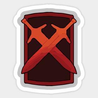 Warrior Class - Smite Sticker